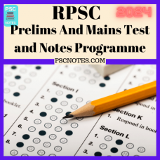 Rasfree Prelims and Mains Tests Series and Notes Program